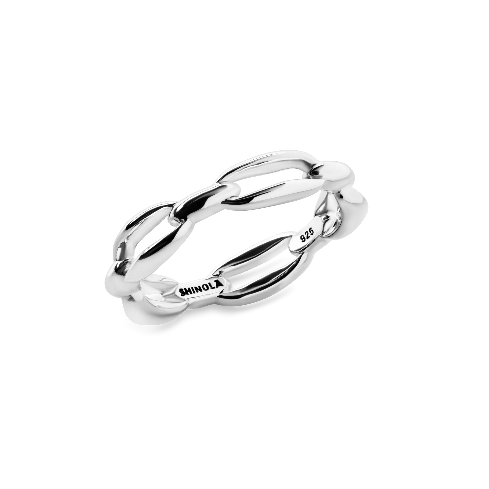 Signature Link Ring - Sterling Silver - Image 4