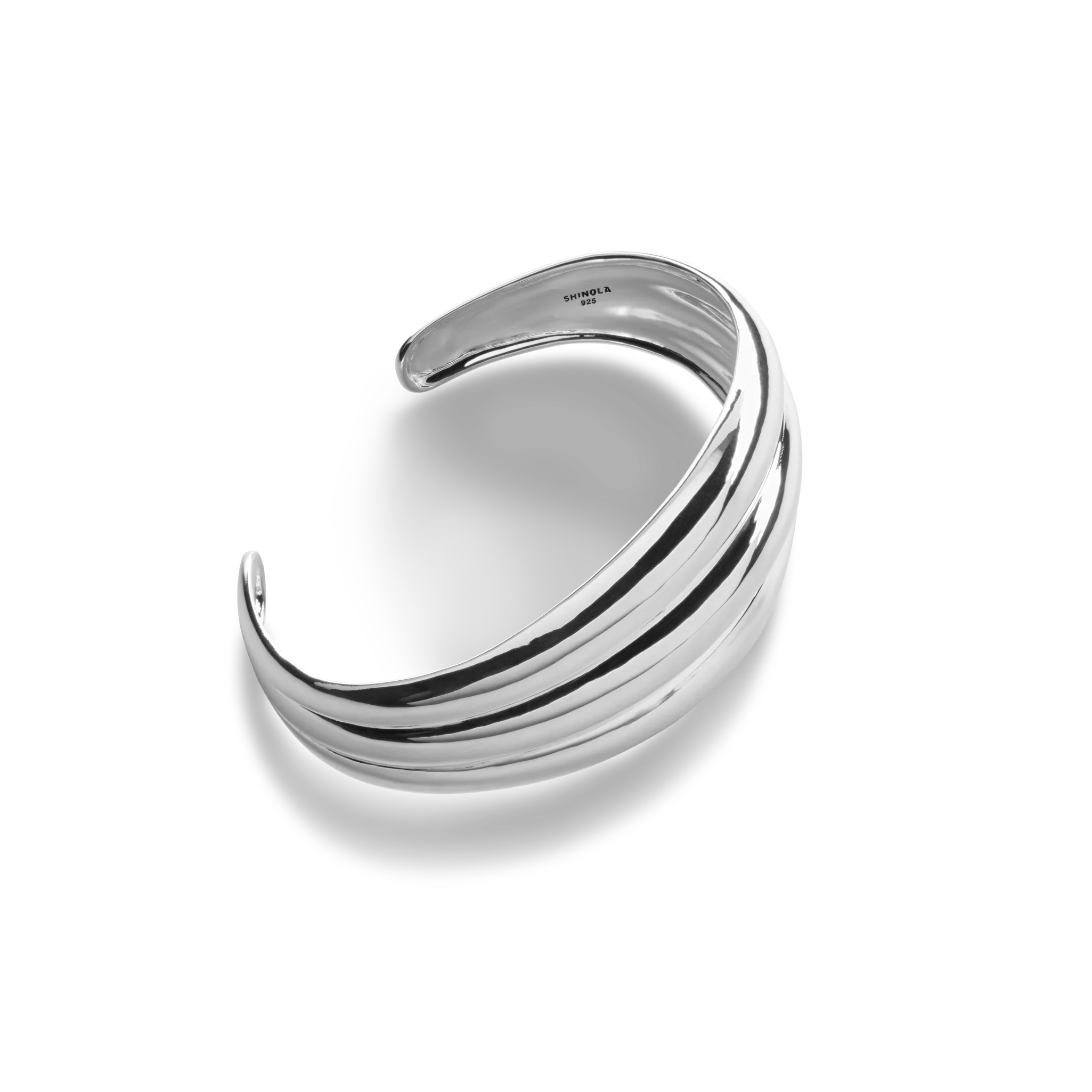 Signature Silver Statement Cuff - Image 3