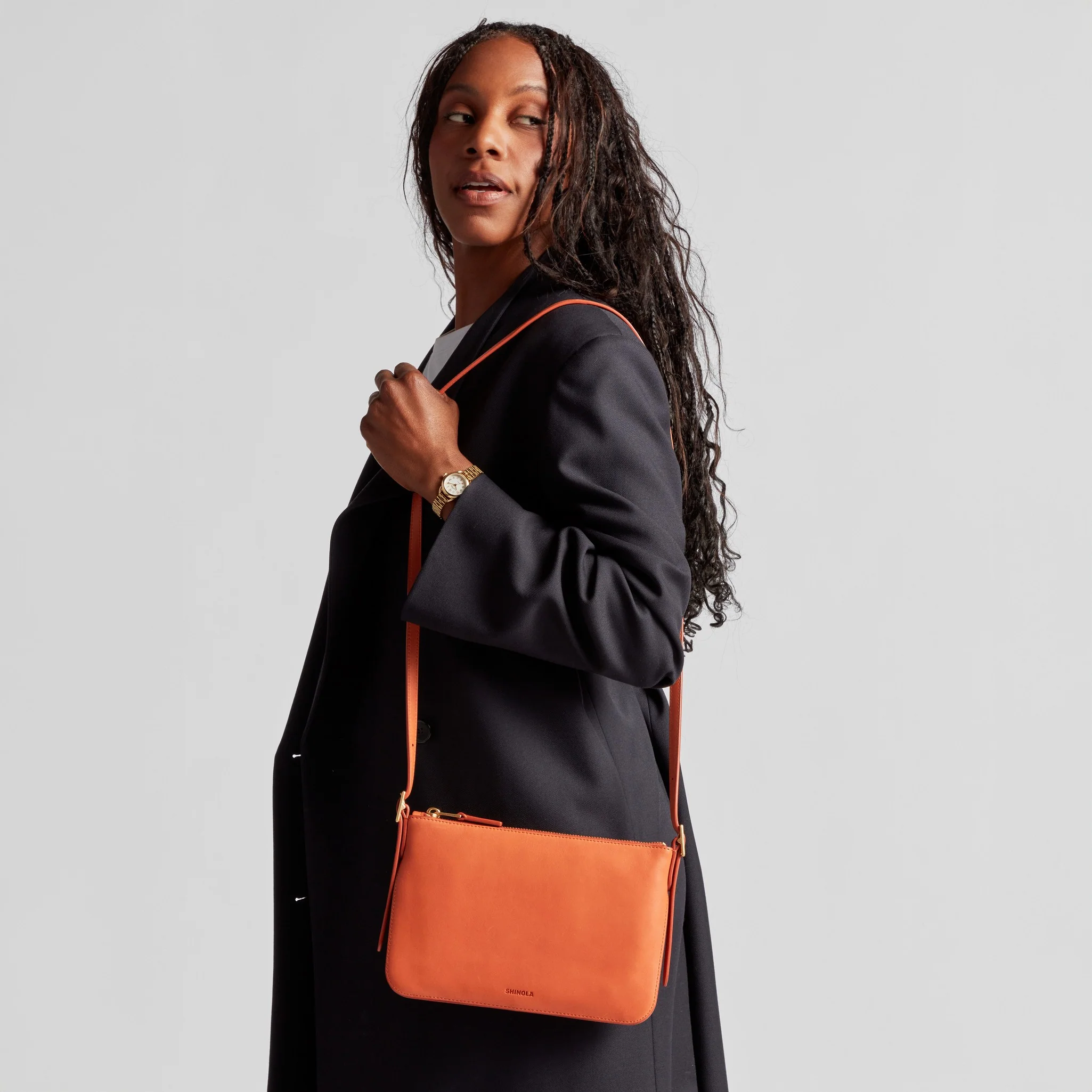 Small Bixby Crossbody - Rust - Image 2