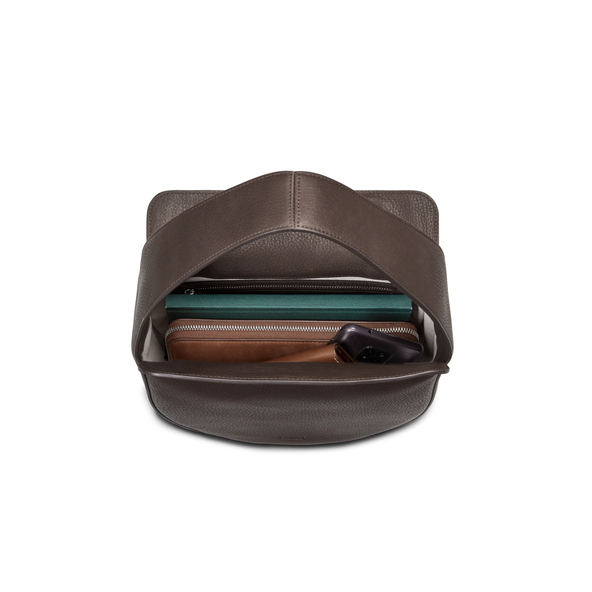 Small Shoulder Bag - Espresso - Image 5