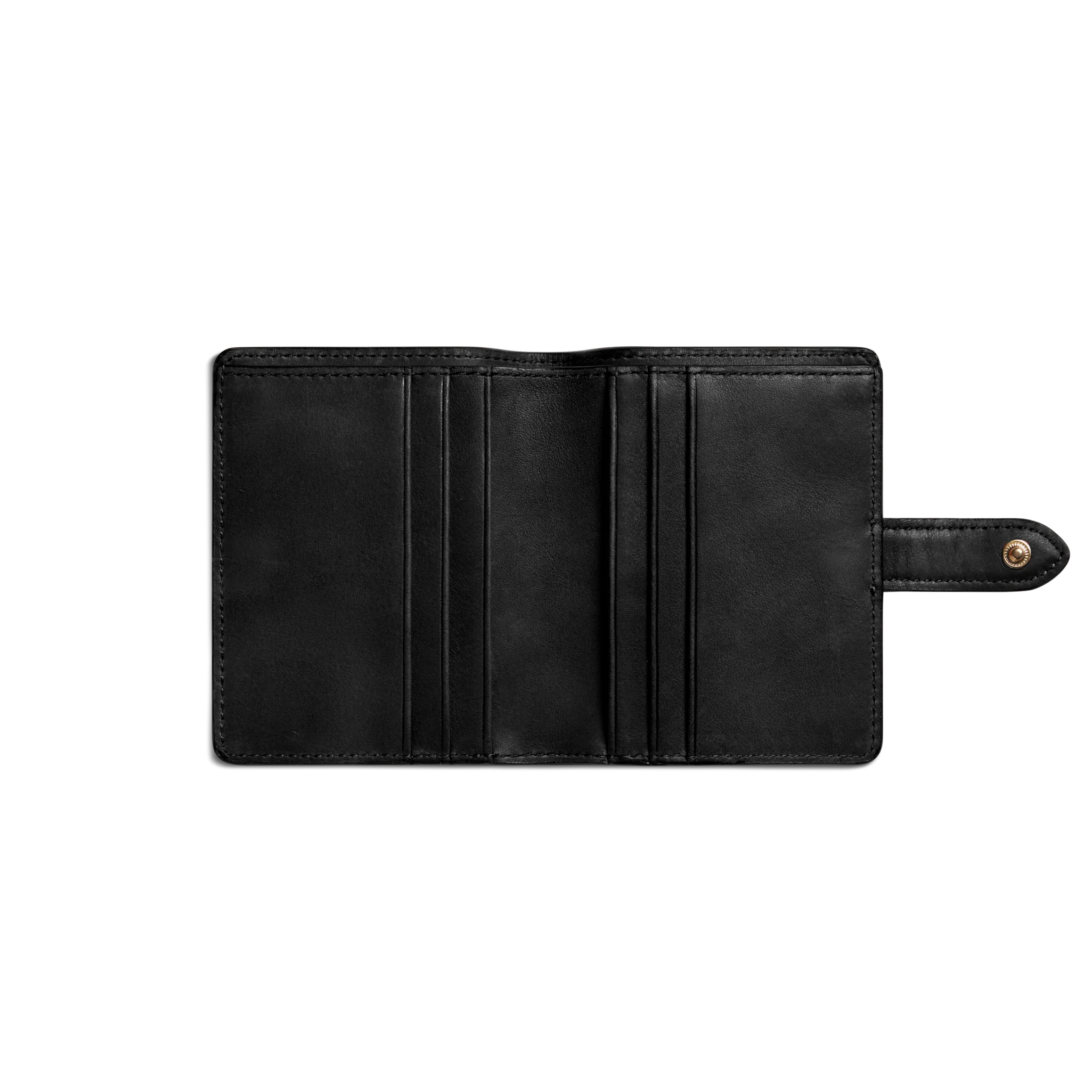 Small Snap Wallet - Black - Image 2