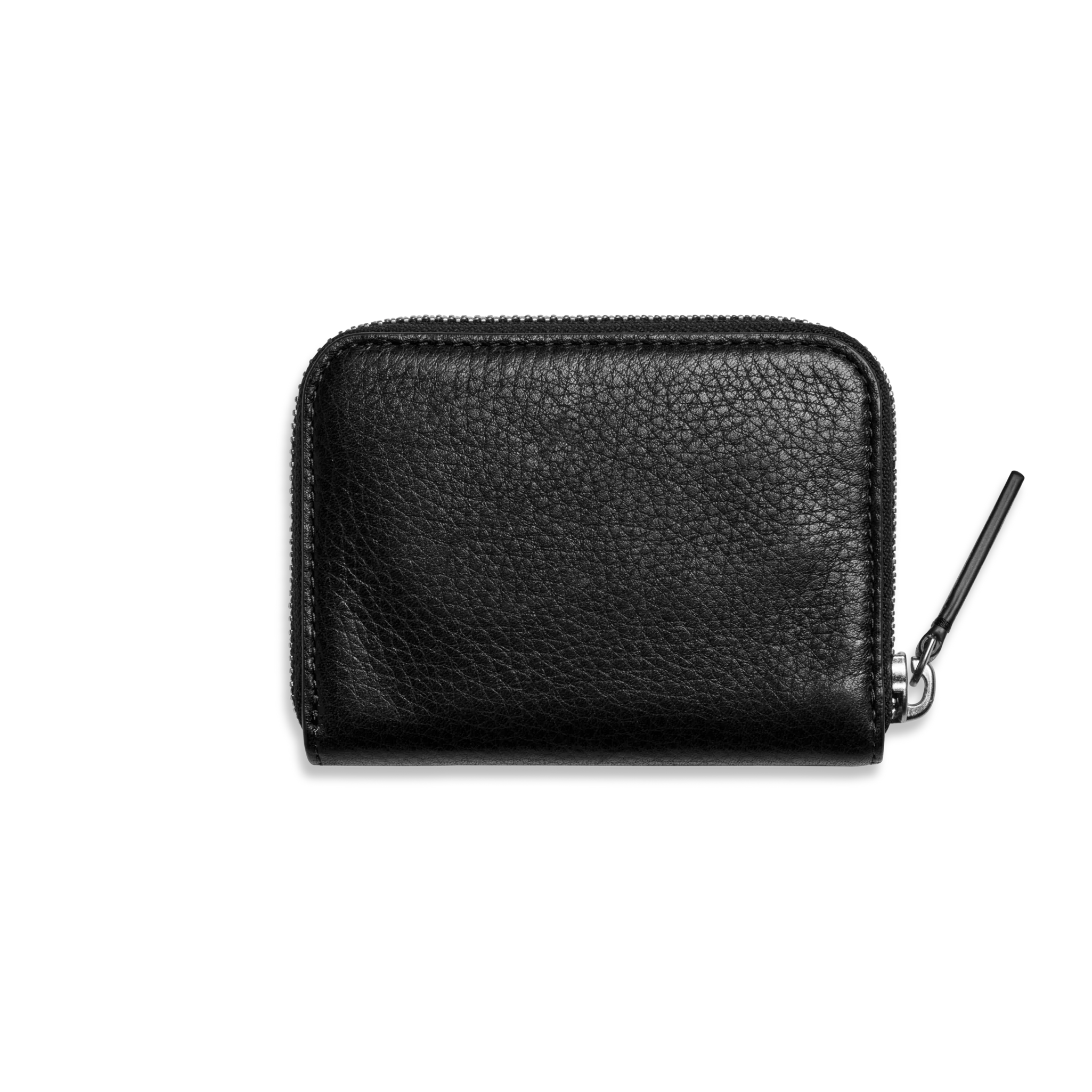 Small Zip Wallet - Black - Image 2
