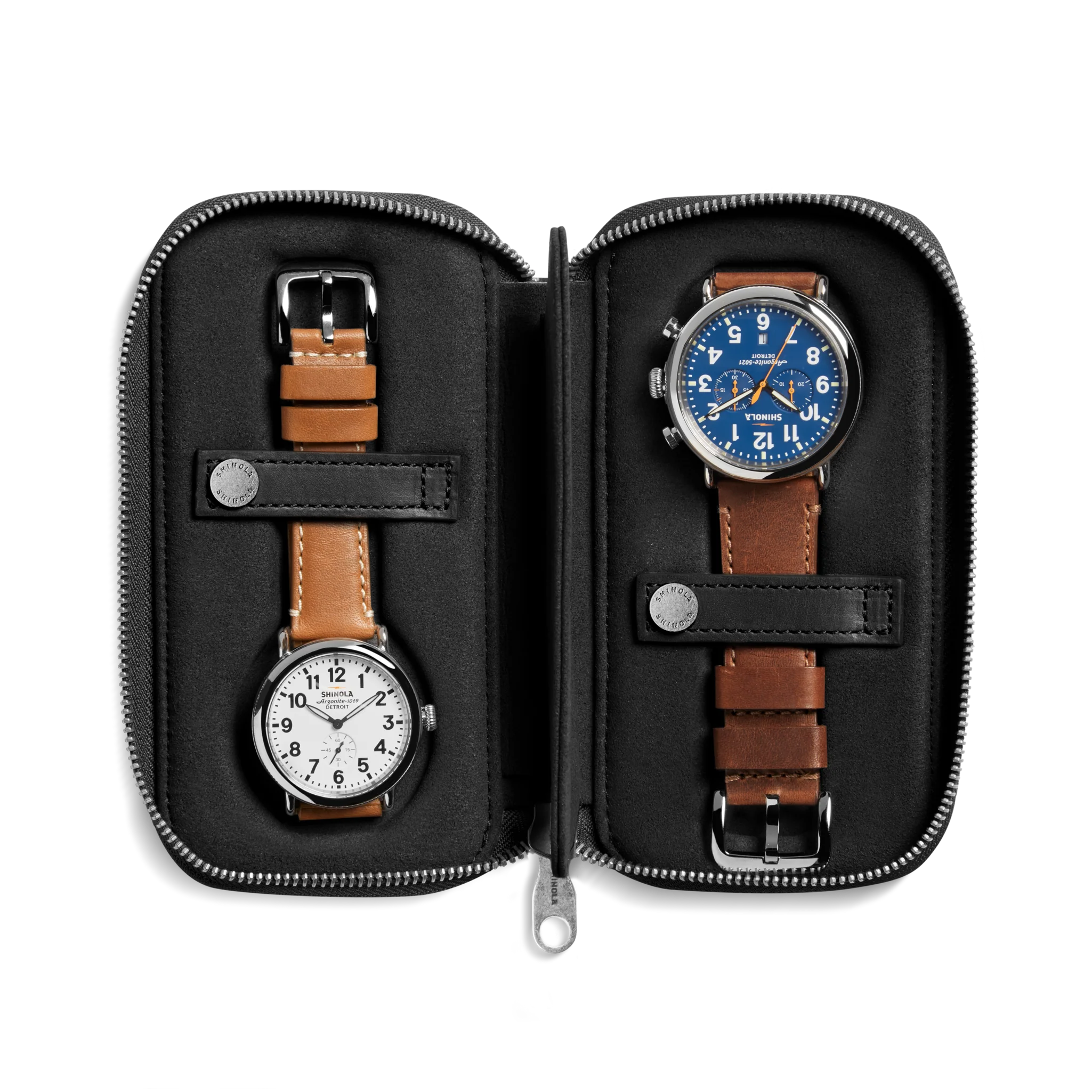 Travel Watch Case - Black - Image 3