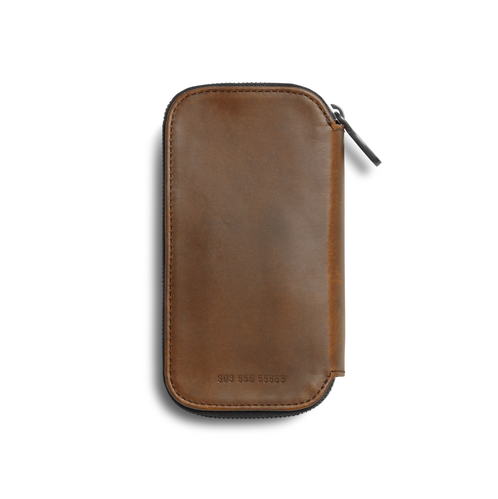 Travel Watch Case - Medium Brown - Image 5